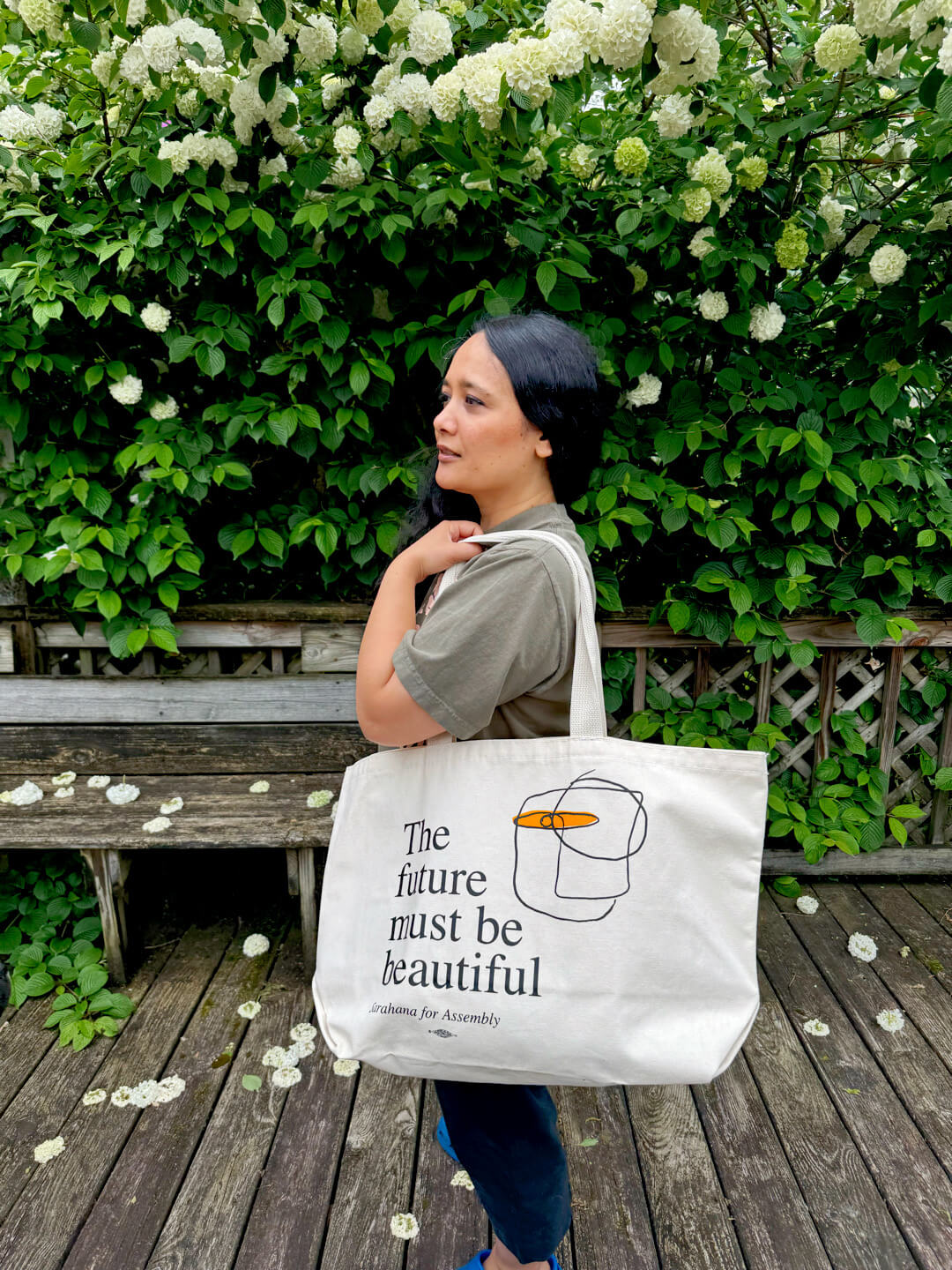 Future Must Be Beautiful Tote Bag